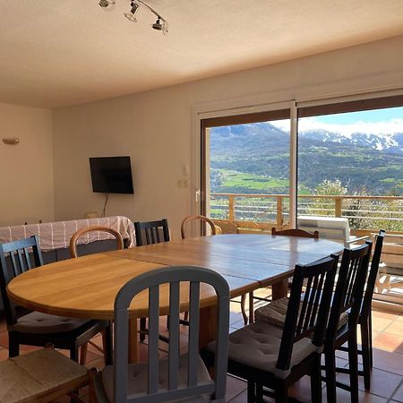 Gite Confort 15 Couchages, Vue Panoramique Montagne Hautes Alpes, Terrasses Embrun Buitenkant foto
